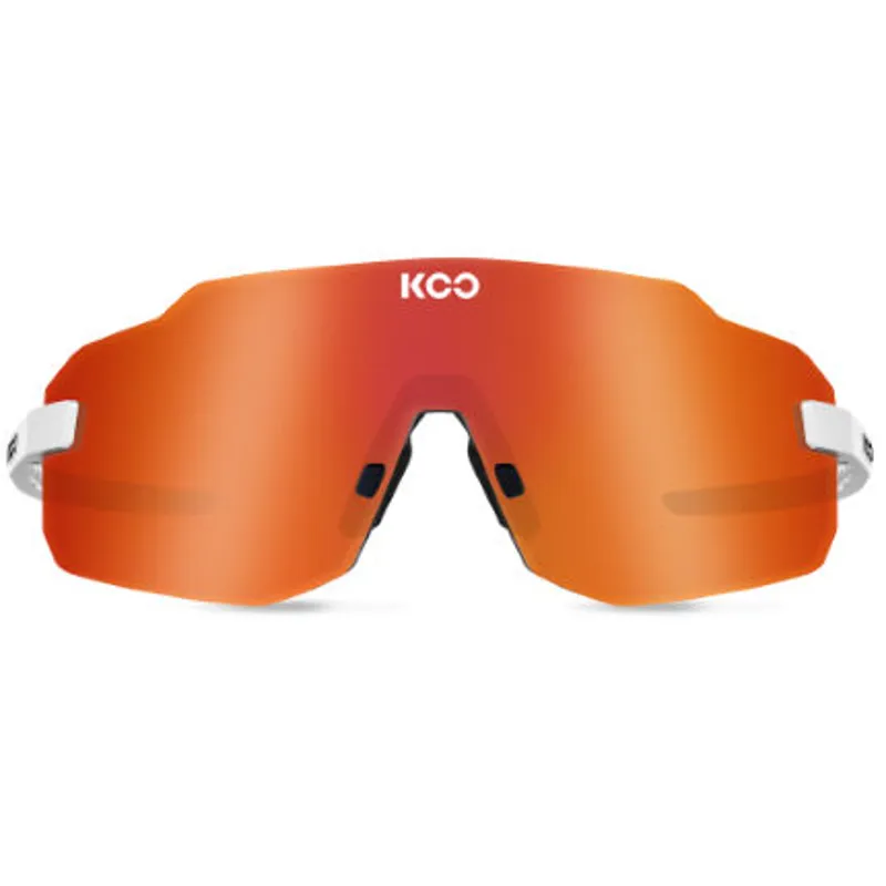 Koo Supernova White Frame Red Mirror Lenses Uni-1